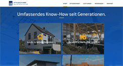 Desktop Screenshot of busch-bauunternehmen.de